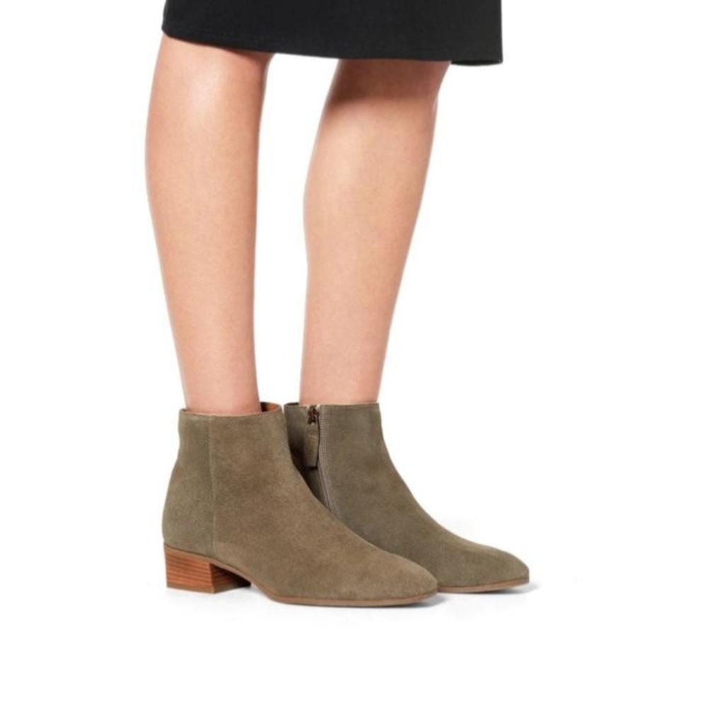 Aquatalia Tan Ankle Booties